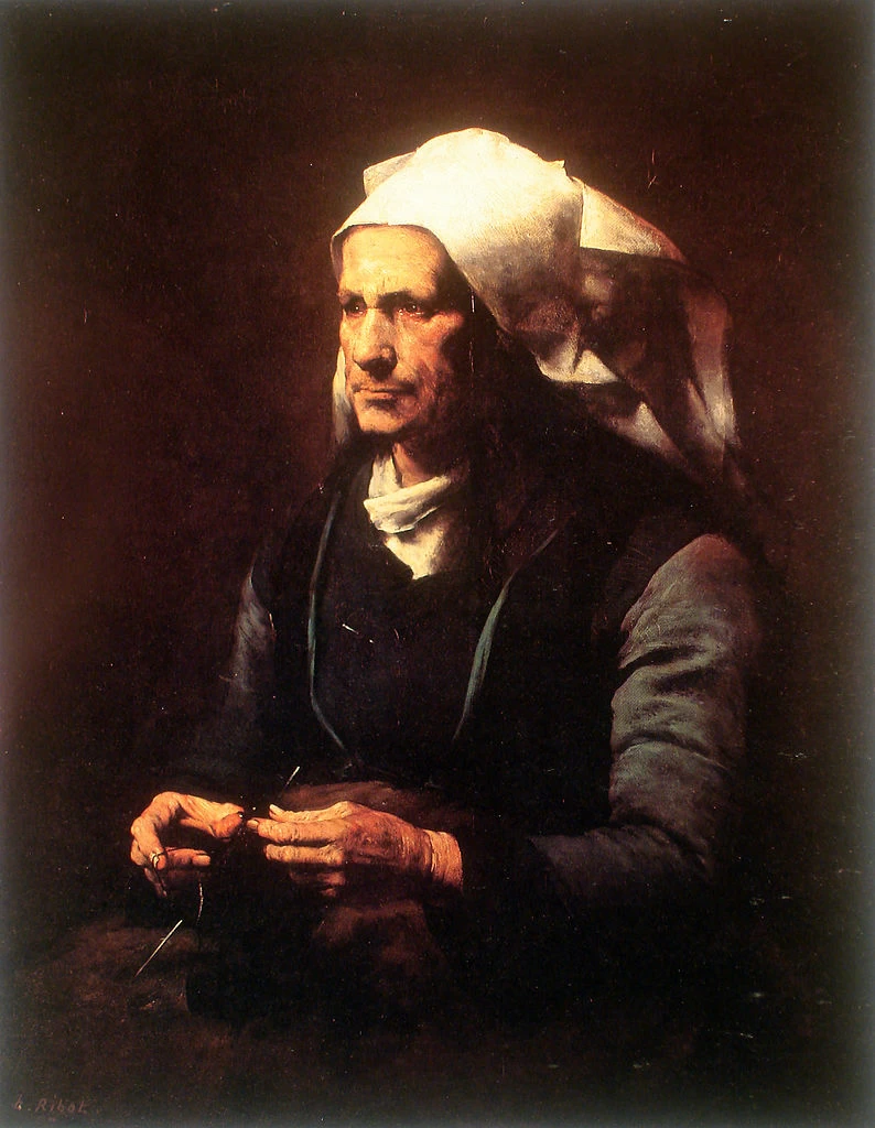 Augustin Théodule Ribot - Anziana bretone, Museo Nacional de Bellas Artes, Buenos Aires